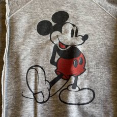 画像5: 【Wiz&Witch】"TRANSFORM" BACK OPEN VINTAGE MICKEY N/S SWEAT / OS (5)