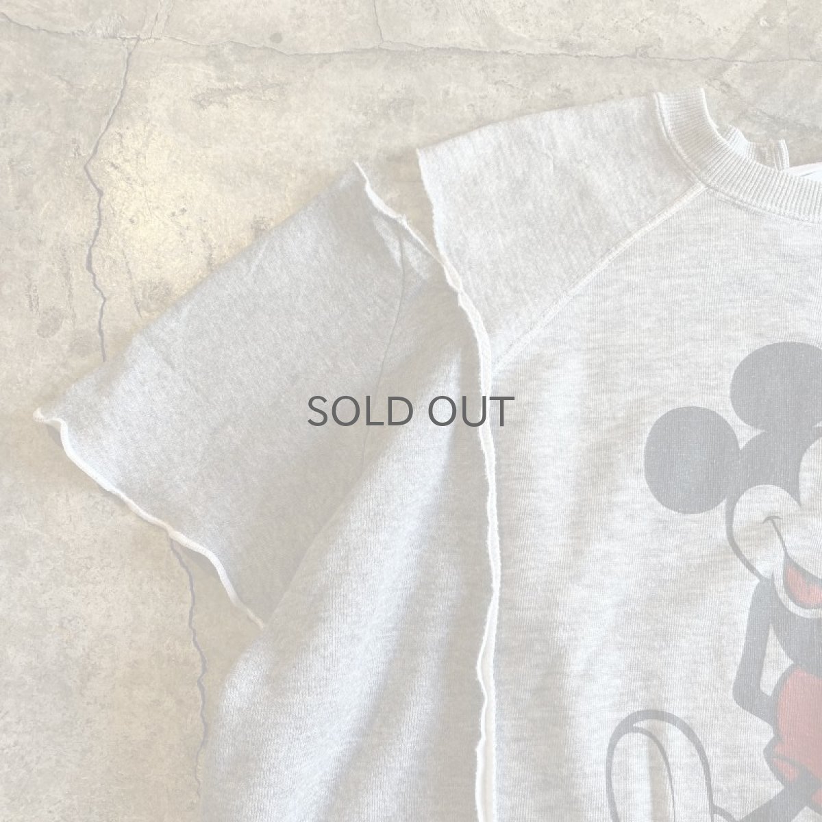 画像6: 【Wiz&Witch】"TRANSFORM" BACK OPEN VINTAGE MICKEY N/S SWEAT / OS (6)