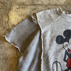 画像6: 【Wiz&Witch】"TRANSFORM" BACK OPEN VINTAGE MICKEY N/S SWEAT / OS (6)