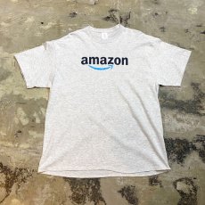 画像1: "AMAZON" LOGO PRINTED S/S TEE / Mens XL (1)