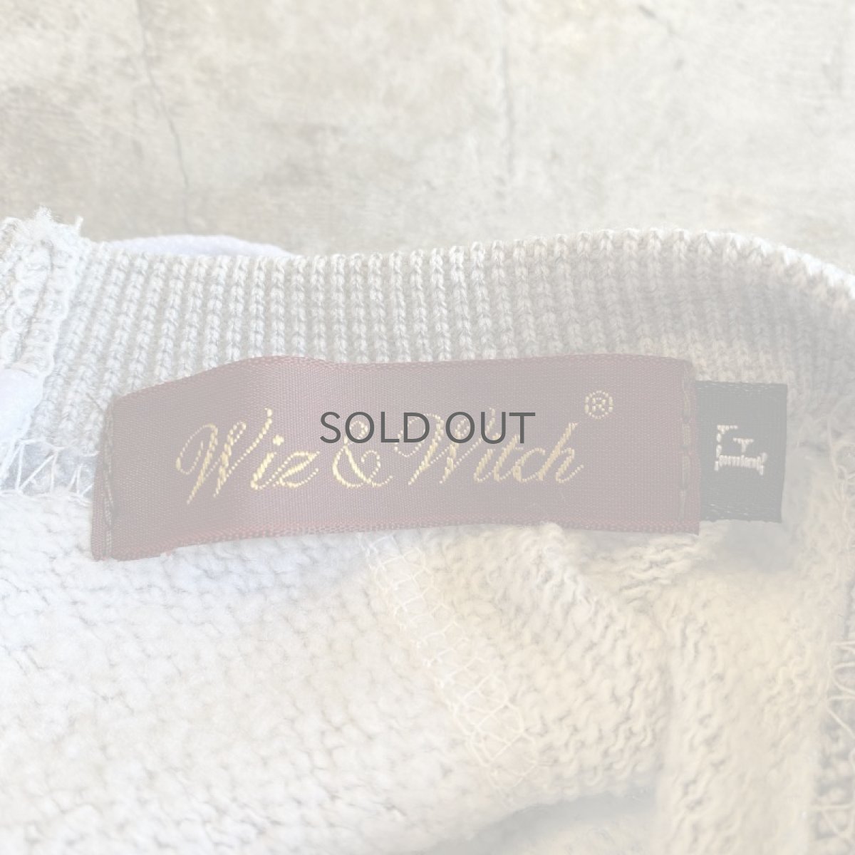 画像13: 【Wiz&Witch】"TRANSFORM" BACK OPEN VINTAGE MICKEY N/S SWEAT / OS (13)