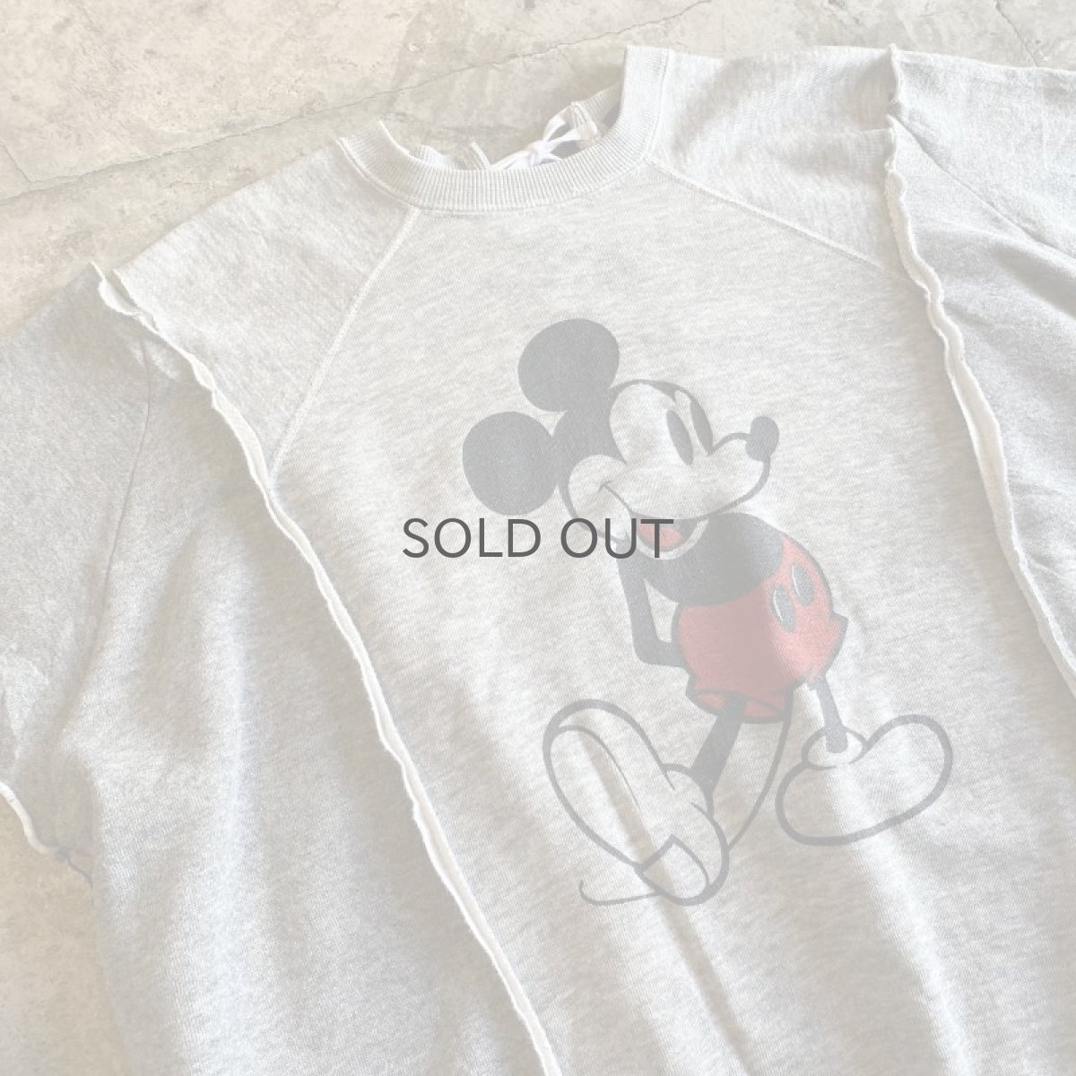 画像3: 【Wiz&Witch】"TRANSFORM" BACK OPEN VINTAGE MICKEY N/S SWEAT / OS (3)