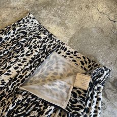 画像10: MONOCHROME COLOR LEOPARD PATTERN SIDE SLIT DESIGN SKIRT / W28~W31(46) (10)