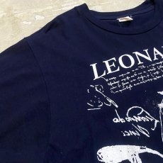 画像3: "LEONARDO DA VINCI" PRINT ART S/S TEE / Mens XL(L) (3)