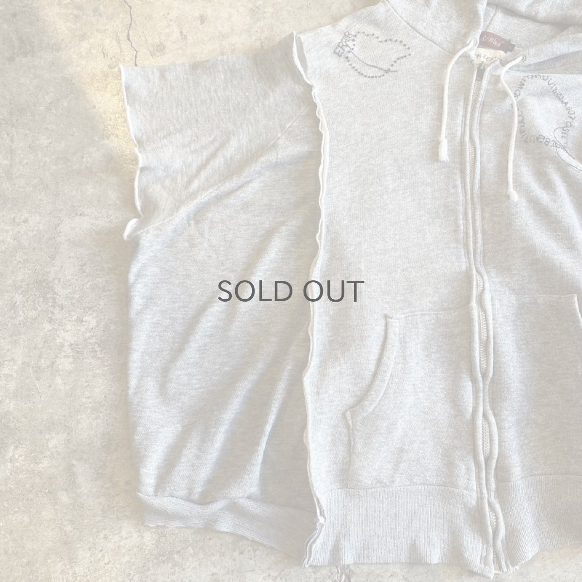 画像7: 【Wiz&Witch×KEEN KEEN】"TRANSFORM" ZIP UP VINTAGE N/S SWEAT / OS (7)