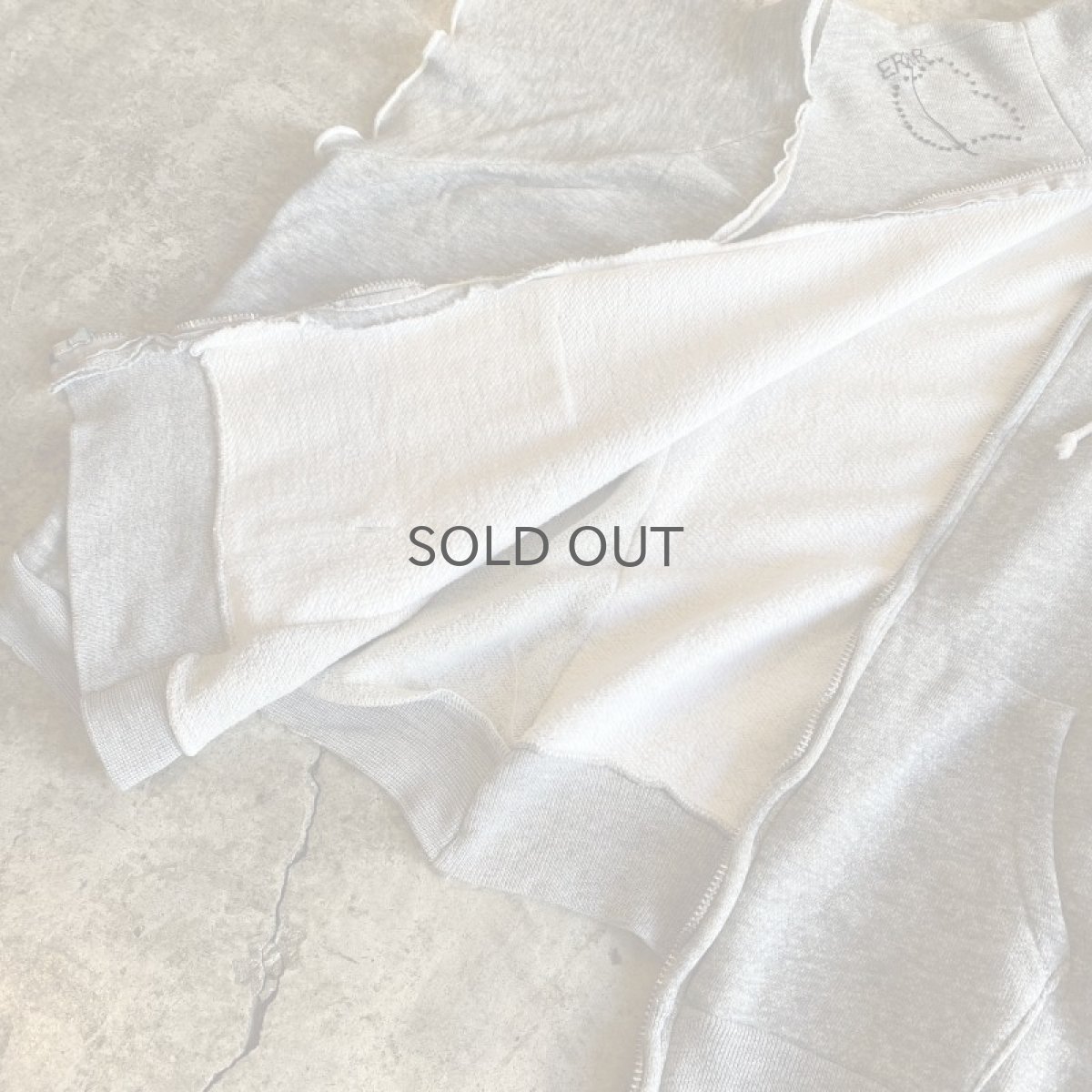 画像8: 【Wiz&Witch×KEEN KEEN】"TRANSFORM" ZIP UP VINTAGE N/S SWEAT / OS (8)