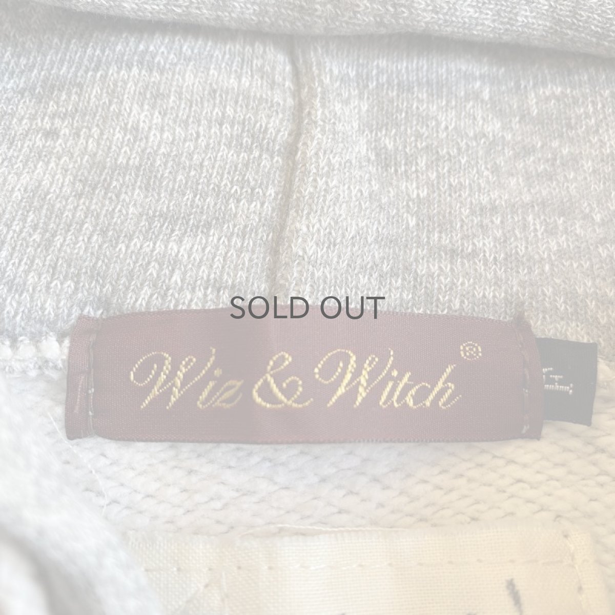 画像13: 【Wiz&Witch×KEEN KEEN】"TRANSFORM" ZIP UP VINTAGE N/S SWEAT / OS (13)