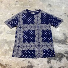 画像1: ALL OVER BANDANA PATTERN S/S TEE / Mens XL (1)