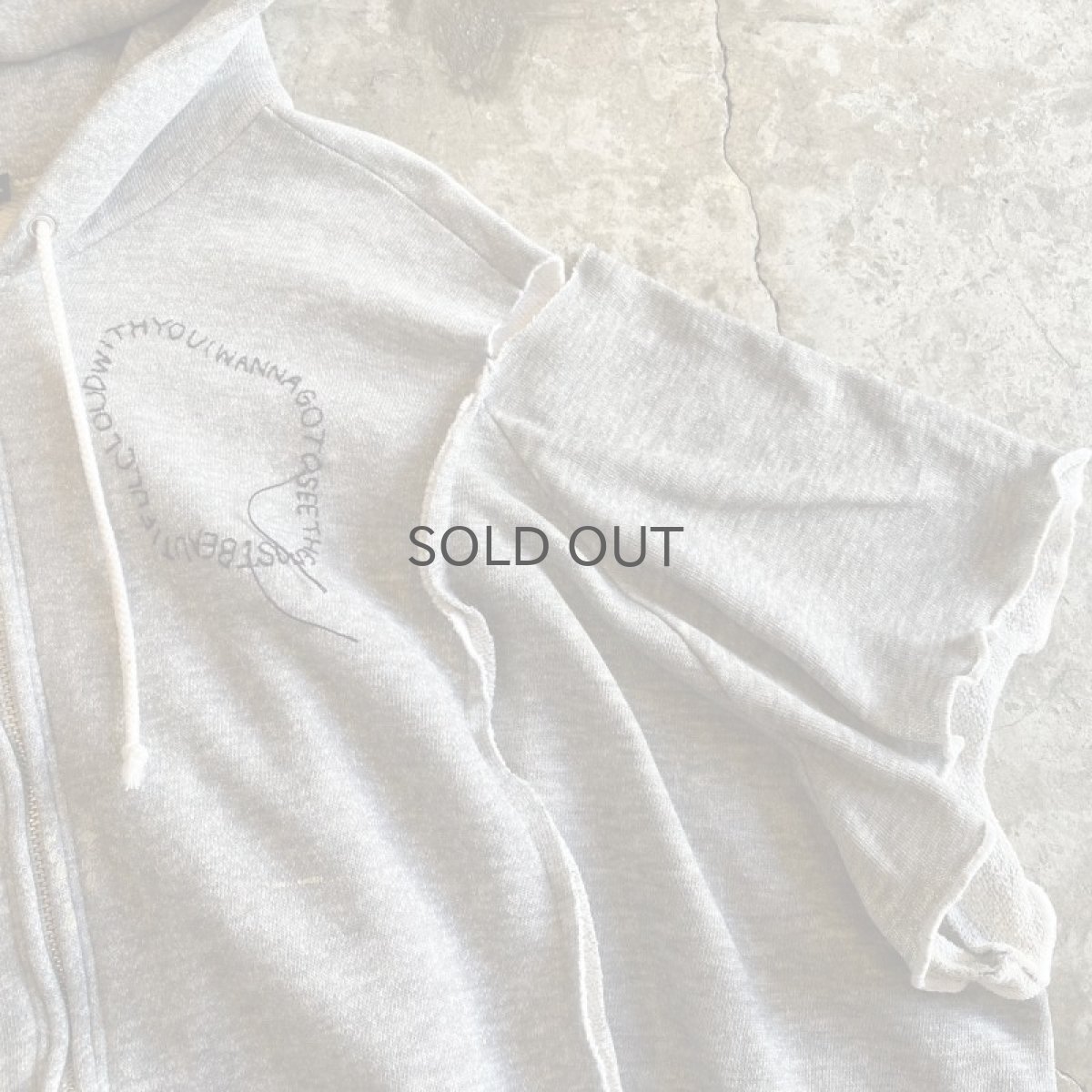 画像6: 【Wiz&Witch×KEEN KEEN】"TRANSFORM" ZIP UP VINTAGE N/S SWEAT / OS (6)