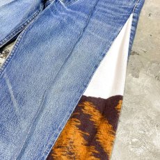 画像4: 【Wiz&Witch】CALIFORNIA RPB SIDE PILE WIDE DENIM PANTS / W30 (4)