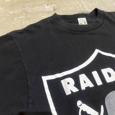 画像3: 90's "RAIDERS" LOGO PRINTED S/S TEE / Mens L (3)