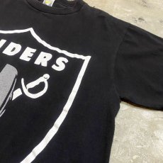 画像4: 90's "RAIDERS" LOGO PRINTED S/S TEE / Mens L (4)