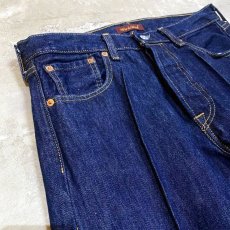 画像3: 【Wiz&Witch】SIDE ORIENTAL WIDE DENIM PANTS / W32 (3)