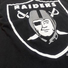 画像5: 90's "RAIDERS" LOGO PRINTED S/S TEE / Mens L (5)