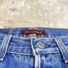 画像10: 【Wiz&Witch】CALIFORNIA RPB SIDE PILE WIDE DENIM PANTS / W30 (10)