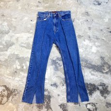 画像1: 【Wiz&Witch】FLARE CUT DENIM PANTS / W31 (1)