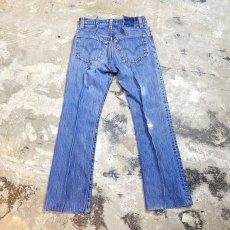 画像2: 【Wiz&Witch】FLARE CUT DENIM PANTS / W31 (2)