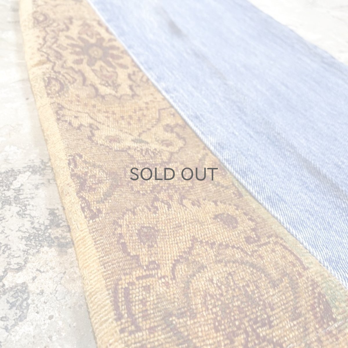 画像7: 【Wiz&Witch】SIDE GOBELIN WIDE DENIM PANTS / W32 (7)