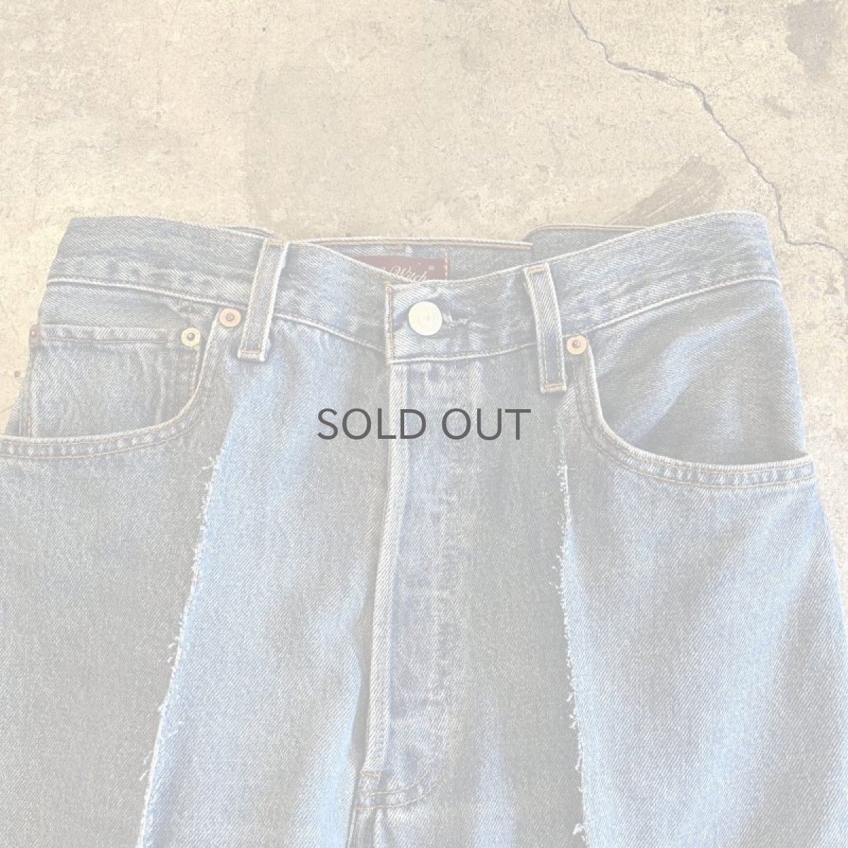 画像6: 【Wiz&Witch】FLARE CUT DENIM PANTS / W29 (6)