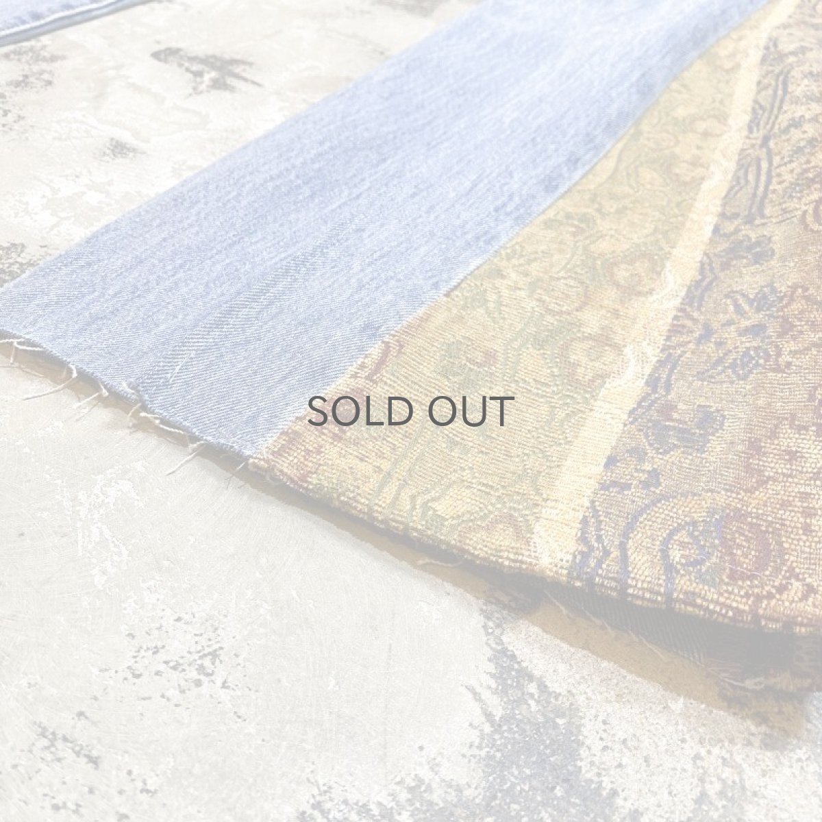 画像8: 【Wiz&Witch】SIDE GOBELIN WIDE DENIM PANTS / W32 (8)