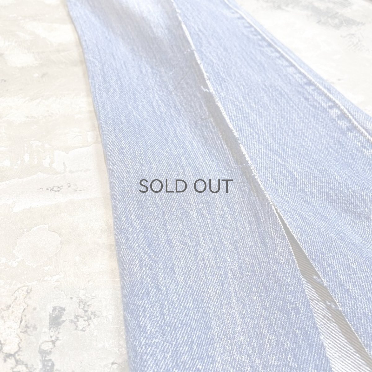 画像7: 【Wiz&Witch】FLARE CUT DENIM PANTS / W31 (7)