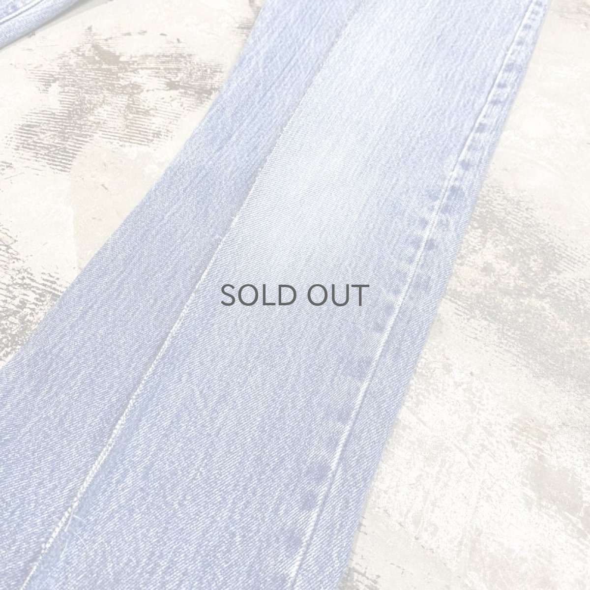 画像6: 【Wiz&Witch】FLARE CUT DENIM PANTS / W31 (6)