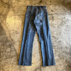 画像2: 【Wiz&Witch】FLARE CUT DENIM PANTS / W29 (2)