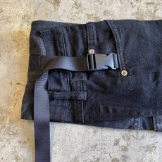 画像5: 【Wiz&Witch】"WEIRD" PATCHWORK BLACK DENIM WRAP CORSET / OS (5)