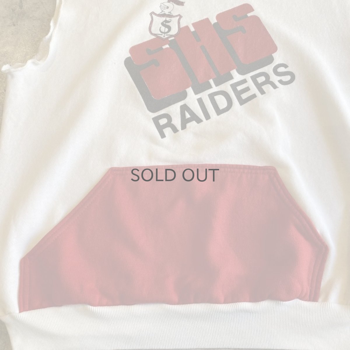 画像6:  OLD PRINTED COLOR DESIGN N/S SWEAT / Ladies L (6)