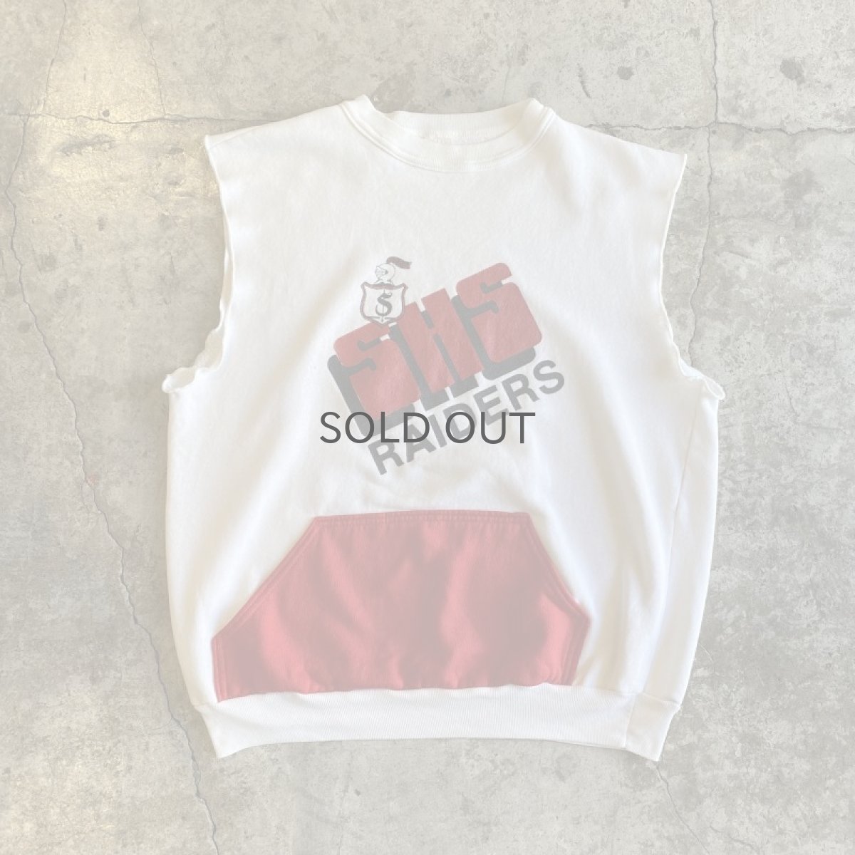 画像1:  OLD PRINTED COLOR DESIGN N/S SWEAT / Ladies L (1)