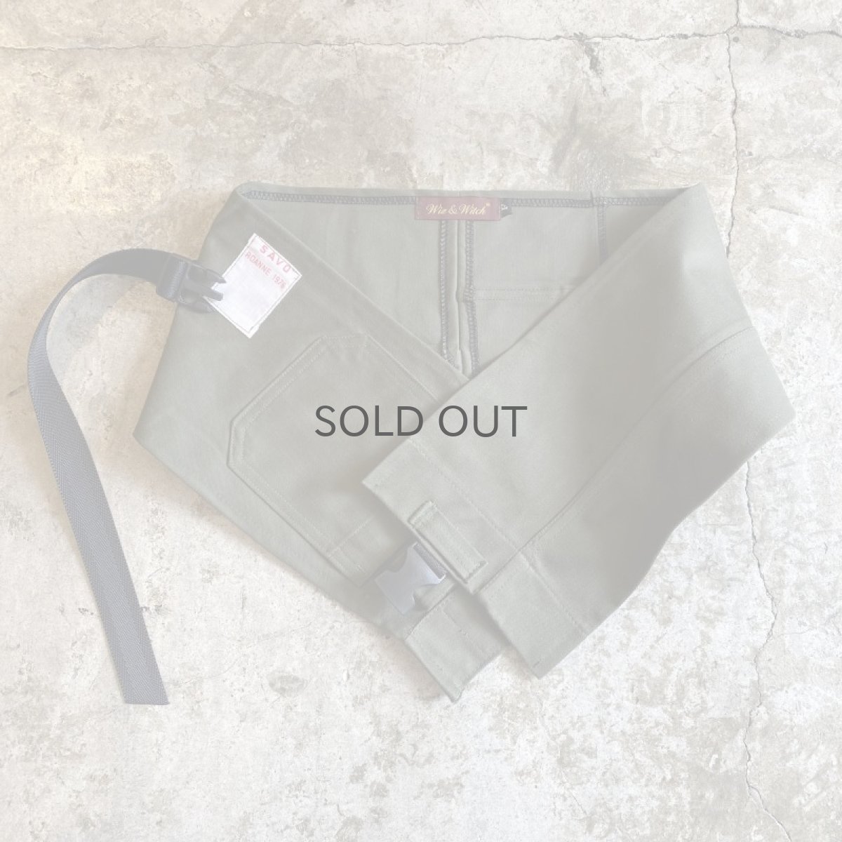 画像7: 【Wiz&Witch】"WEIRD" FRANCE MILITALY WRAP CORSET / OS (7)