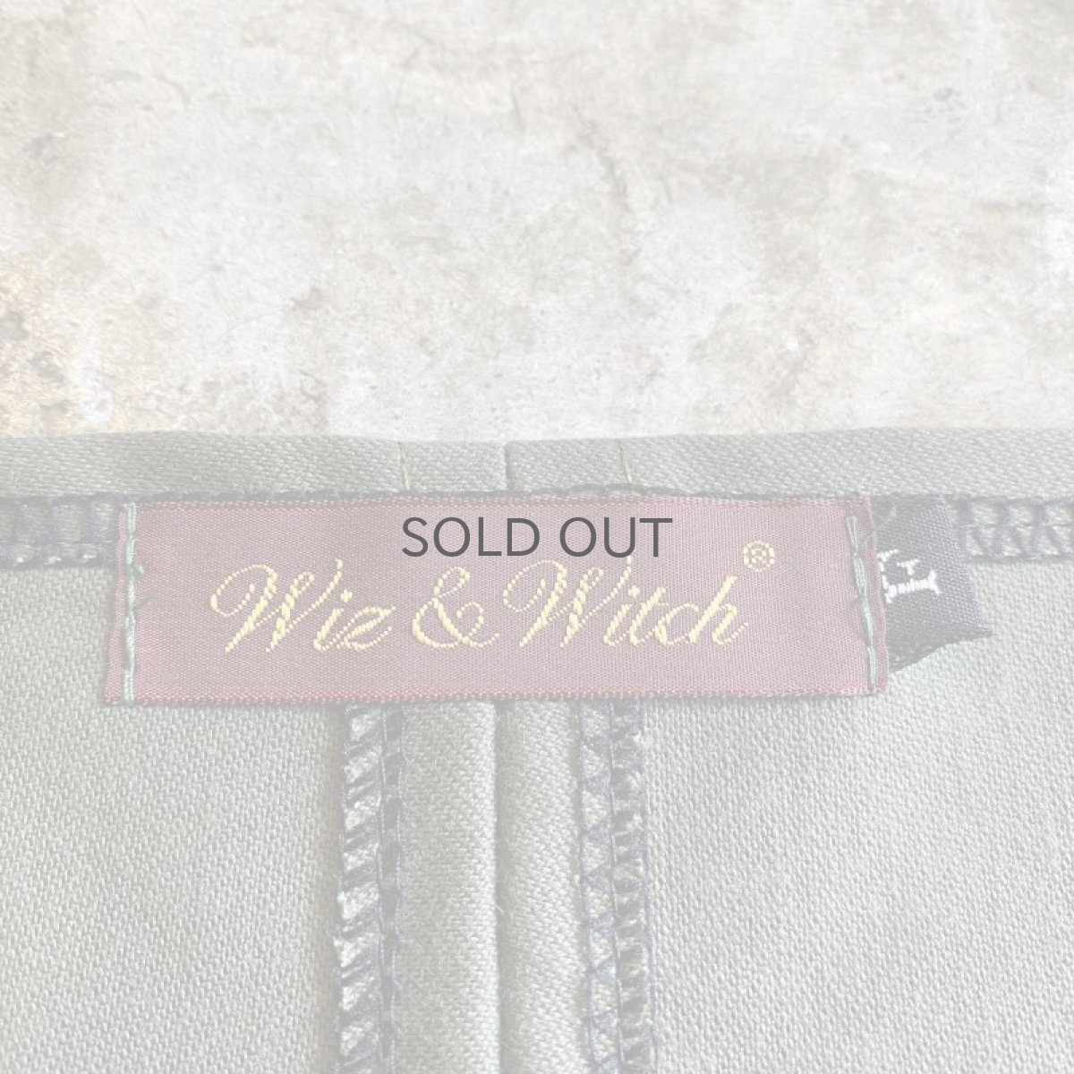 画像11: 【Wiz&Witch】"WEIRD" FRANCE MILITALY WRAP CORSET / OS (11)