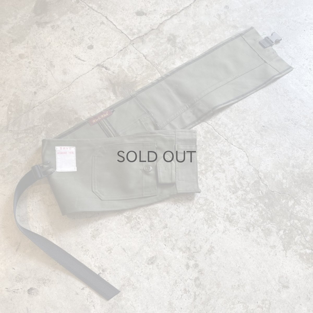 画像8: 【Wiz&Witch】"WEIRD" FRANCE MILITALY WRAP CORSET / OS (8)