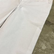 画像4: WHITE COLOR COOK DESIGN PANTS / W33 (4)