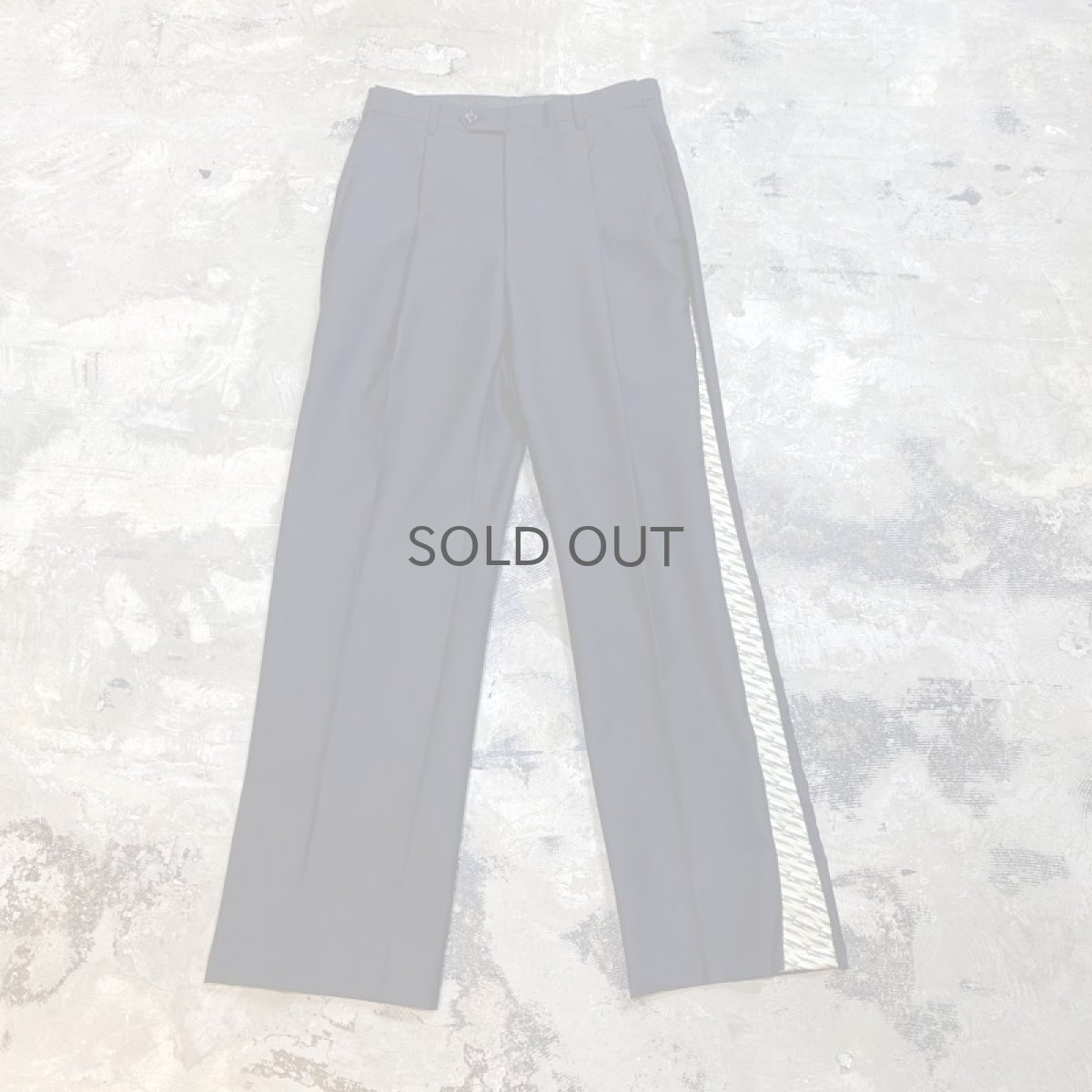 画像1: 【Wiz&Witch】SIDE TIE LINE SLACKS PANTS / FREE (1)