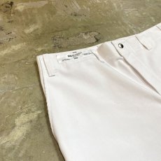 画像3: WHITE COLOR COOK DESIGN PANTS / W33 (3)