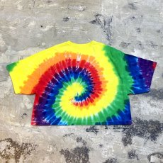 画像2: "AMAZON" LOGO PRINTED TIE DYE S/S TEE / Mens XL (2)