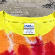 画像10: "AMAZON" LOGO PRINTED TIE DYE S/S TEE / Mens XL (10)