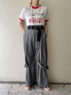 画像13: 【WONDERGROUND】NEO BONDAGE WIDE PANTS / OS (13)