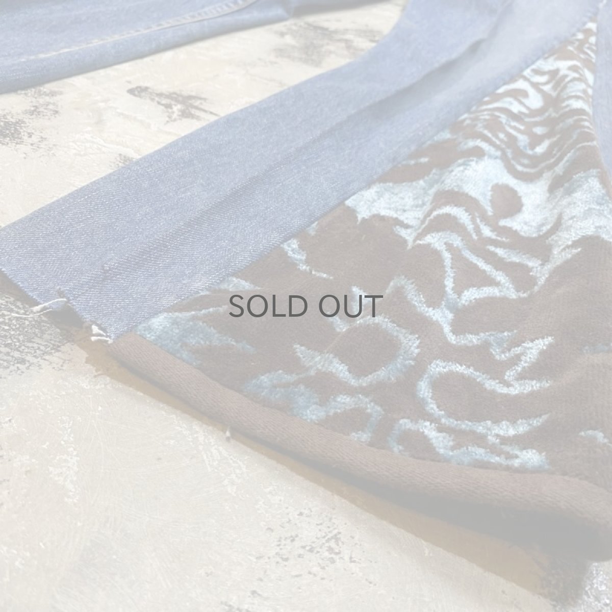 画像8: 【Wiz&Witch】SIDE ORIENTAL WIDE DENIM PANTS / W30 (8)