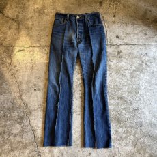 画像1: 【Wiz&Witch】FLARE CUT DENIM PANTS / W29 (1)