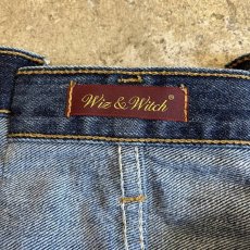 画像10: 【Wiz&Witch】FLARE CUT DENIM PANTS / W29 (10)