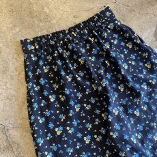 画像9: COLOR FLORAL PATTERN DESIGN PANTS / W25~W29 (9)