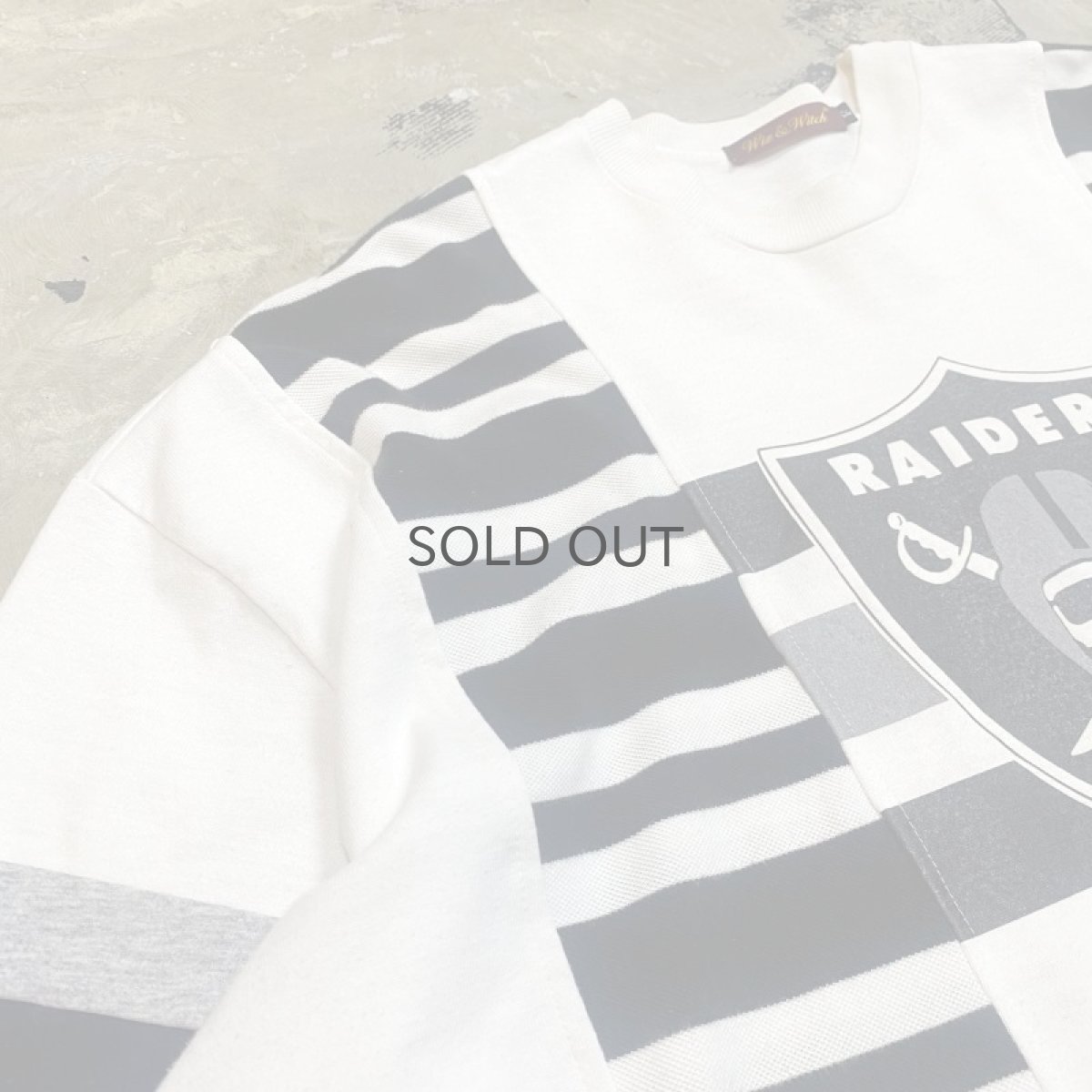 画像3: 【Wiz&Witch】"UNITED" TWO FACE SPORTY TEE / OS (3)