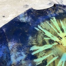 画像3: TIE DYE PATTERN DESIGN S/S TEE / Mens XL (3)