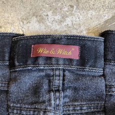 画像11: 【Wiz&Witch】FLARE CUT DENIM PANTS / W29 (11)