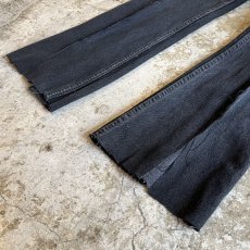 画像4: 【Wiz&Witch】FLARE CUT DENIM PANTS / W29 (4)