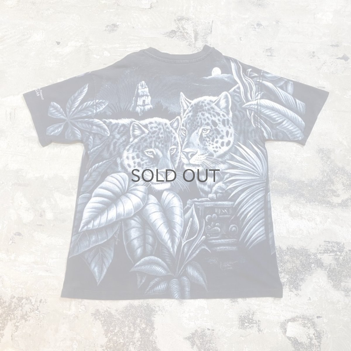 画像2: 90's LEOPARD FULL PRINTED S/S TEE / Mens XL (2)
