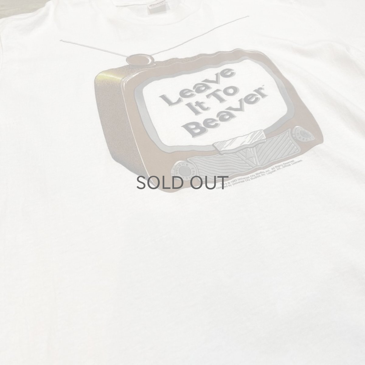画像5: 80's "LEAVE IT TO BEAVER" TV SHOW S/S TEE / Mens L / MADE IN USA (5)