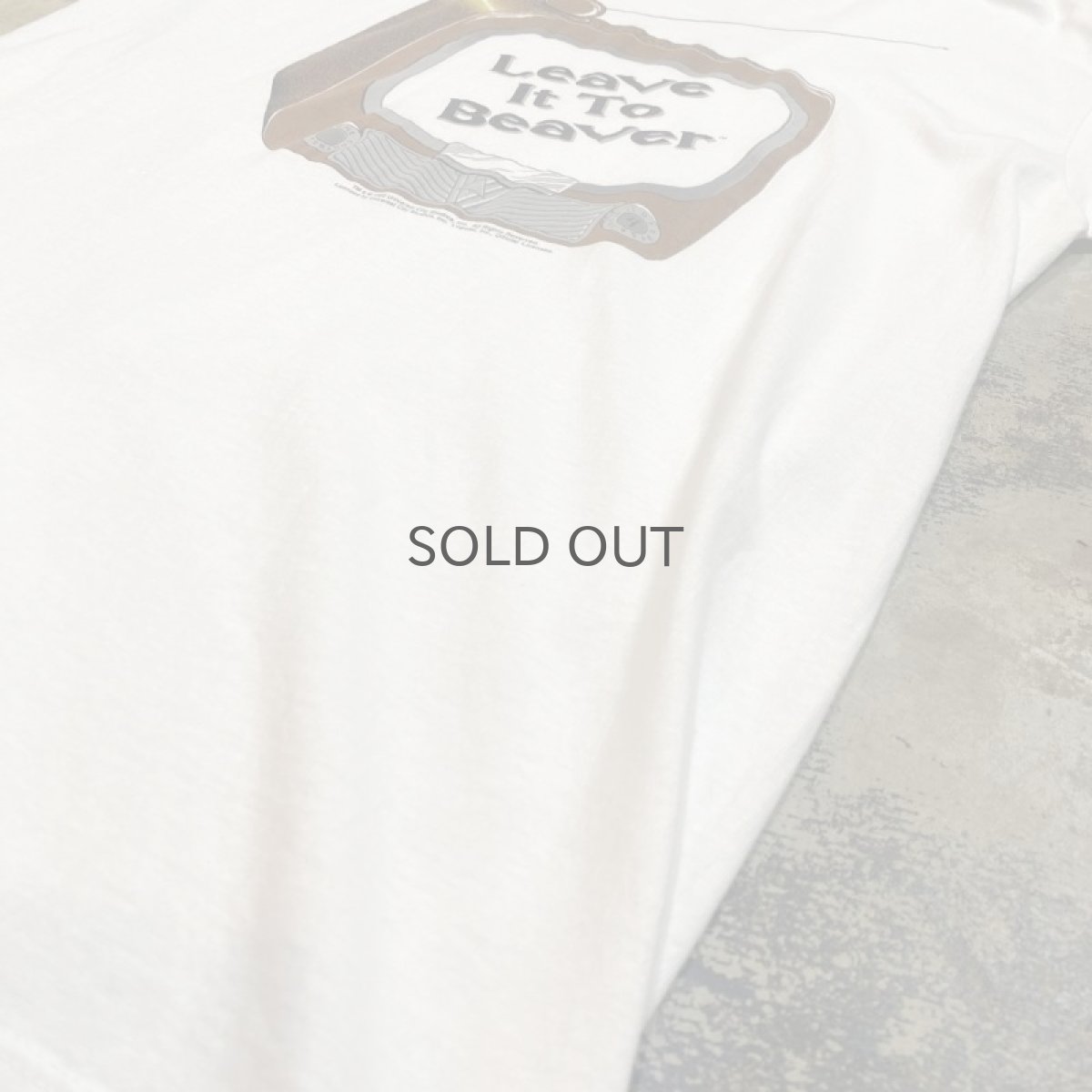 画像6: 80's "LEAVE IT TO BEAVER" TV SHOW S/S TEE / Mens L / MADE IN USA (6)